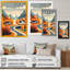 «Mountain Village in Autumn», reproduction sur toile-87381419-87381425