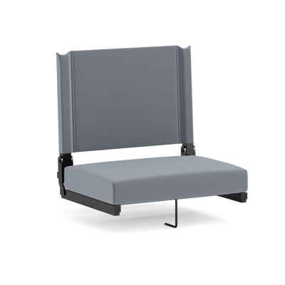 Grandstand Comfort Seats by Flash - Lightweight Stadium Chair with Handle & Ultra-Padded Seat