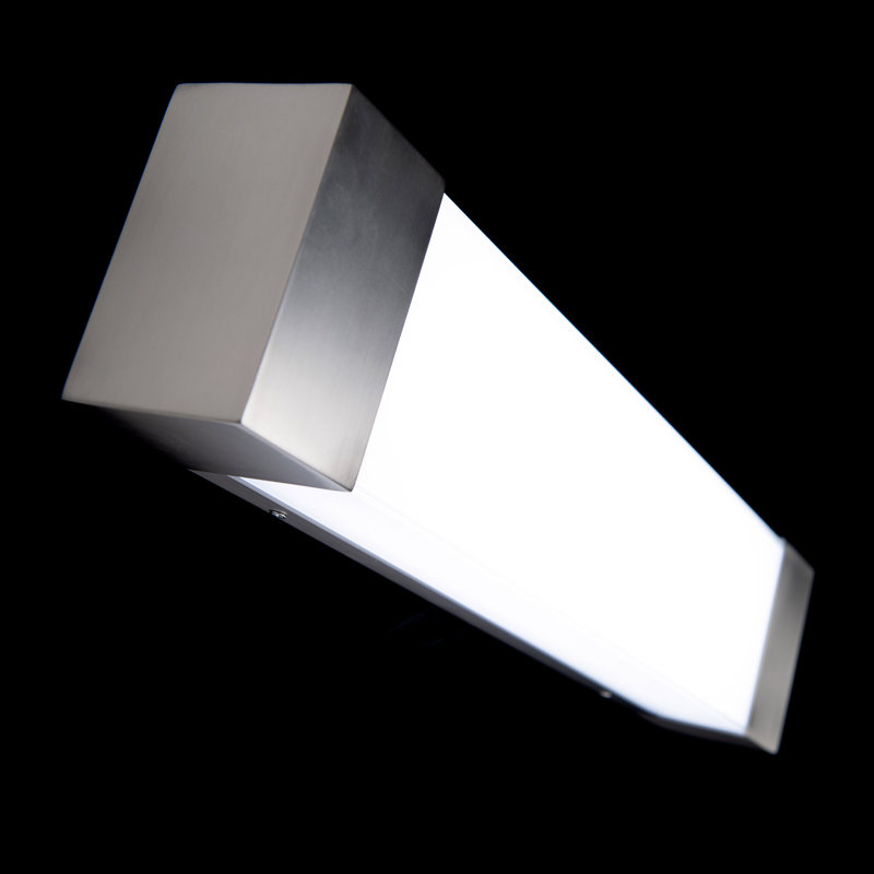 Hucksley 1 - Light LED Bath Bar, Brushed Nickel, 24" W