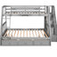 Lit superposé simple gris avec. Structure solide en bois massif. Optimisation de l'espace. Option de couchage polyvalente. Sécuritaire pour. Aucune boîte à ressorts dans les tiroirs et la commode. Fabrication durable. Espace de rangement supplémentaire.