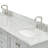 Flynt 67'' Double Bathroom Vanity with Carrara Marble Top-90865157