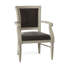 Edgemont Upholstered King Louis Back Arm Chair-571687811-571648149
