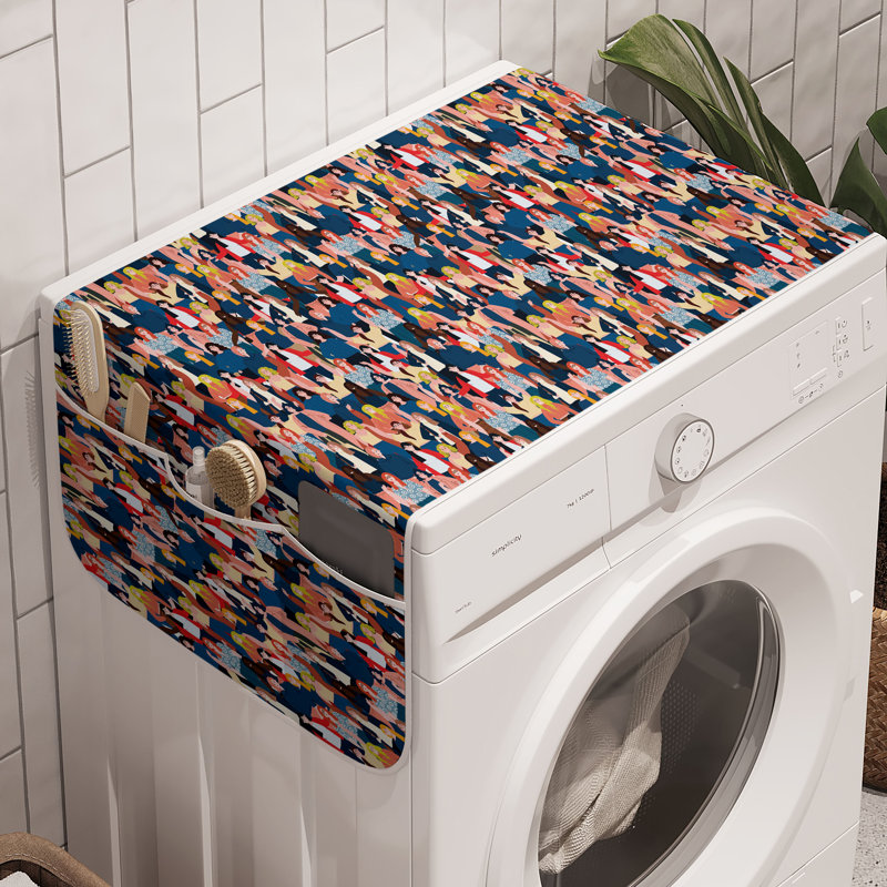 East Urban Home Girl Gang Washing Machine Organizer Pack of 2 47" x 18.5"