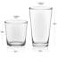 Libbey Preston 16-Piece Tumbler and Rocks Glass Set