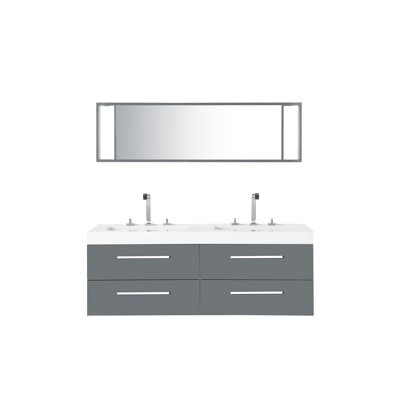 Shepton Vanity & Mirror Set