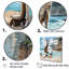Famille de kangourous sur la côte australienne - décoration murale kangourou-361176985-361176981