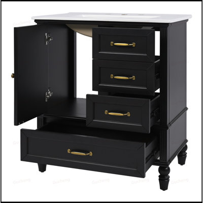 Armoire de meuble-lavabo 30 po avec lavabo