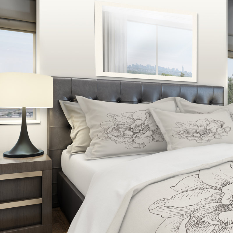 Polyester Weave / Muslin Abstract Duvet Cover, Twin Duvet Cover + 1 Sham
