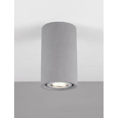 Gray LED Outdoor Flush Mount