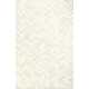 Myrtle Hand-Woven Flatweave Leather White Area Rug