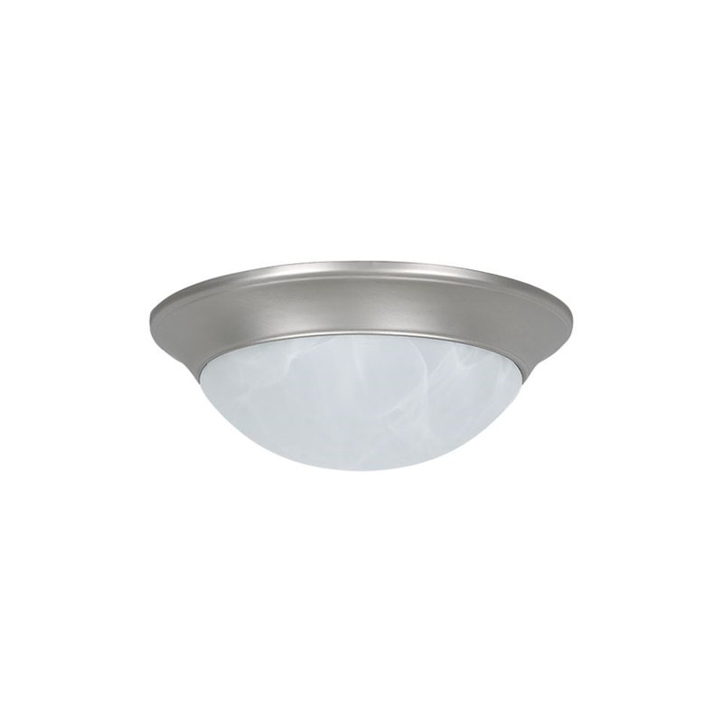 Sunset Lighting 1-Light Fluorescent 18W Satin Nickel