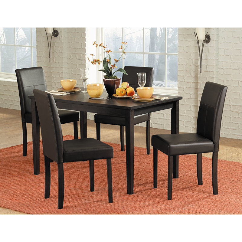 Chaise parsons Ardent, Espresso riche