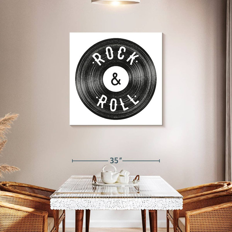 Abarca Rock N' Roll, 36" H x 36" W