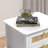 Ariyona 28"H Nightstand White bed table with 2 Drawers for Living Room