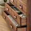 Commode décorative japonaise en bois rétro