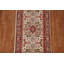 Tapis de couloir ivoire traditionnel en laine 3 x 10