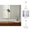 Porte-bougie décoratif avec base en métal - Bougeoir de table ou de plancher moderne pour décoration de table et de salon - Gris et or-2051122305