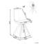 Set of 2 Dining Chairs HEDLEY Fabric-1386021789
