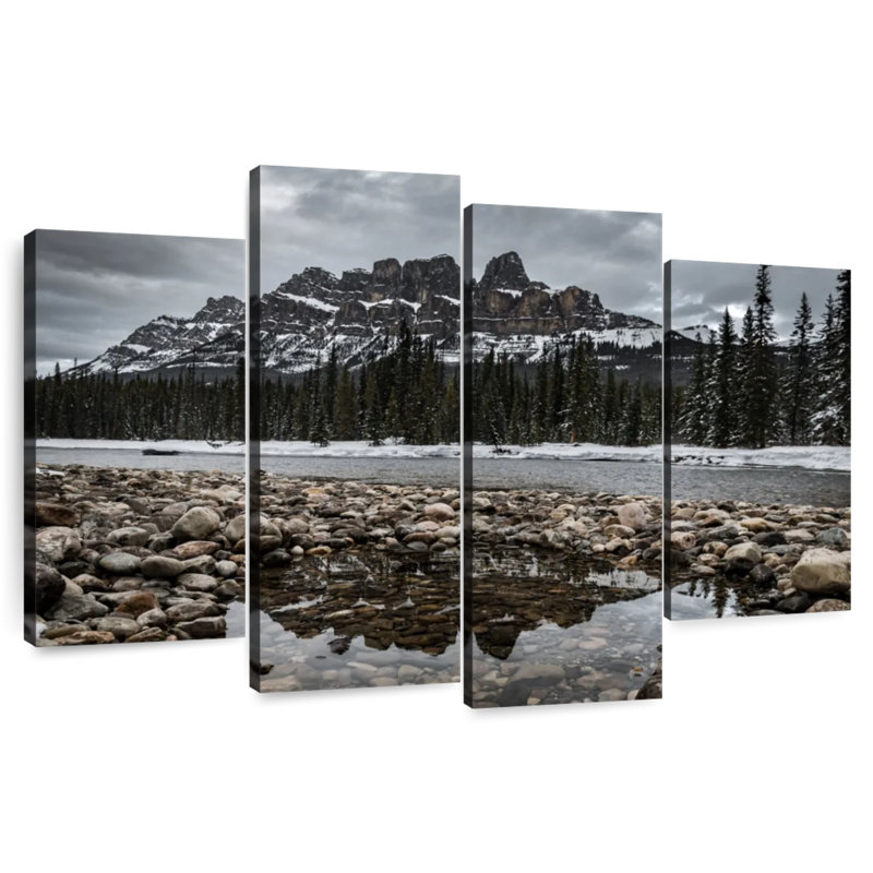 Alvord Chilly Castle Mountain, 54" H x 84" W