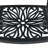 5-Piece Set Of Cast Aluminum Patio Furniture With Black Frame And Brown Seat Cushions-1016750659-1016750657