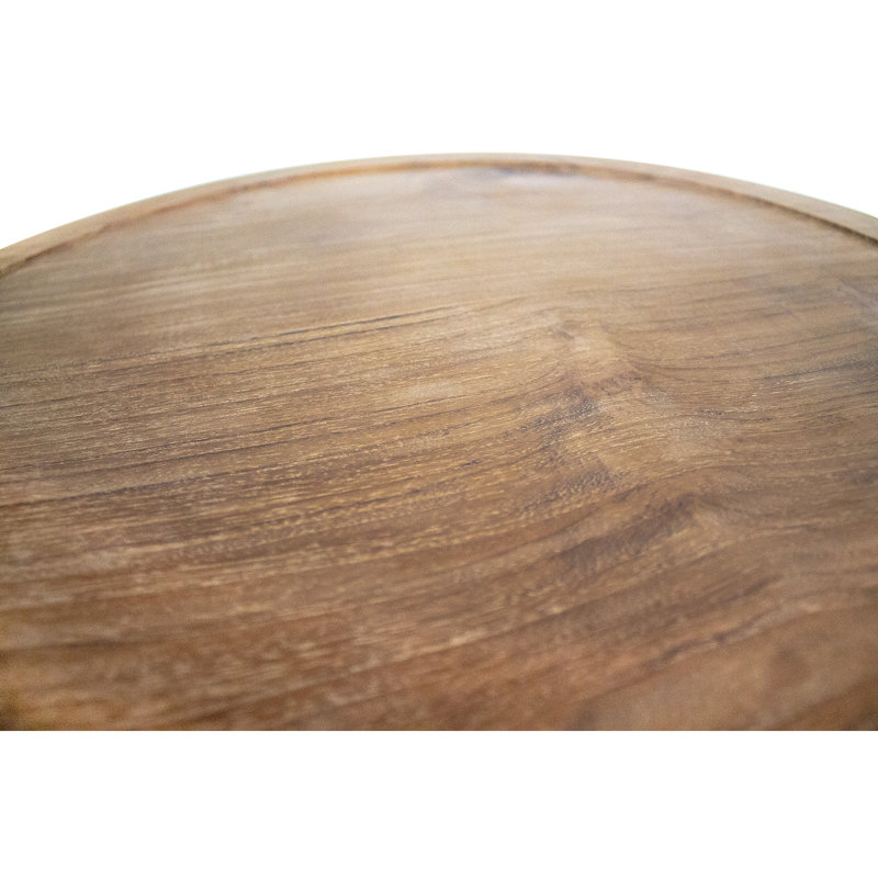 Nordic Teak - Rapaport Natural Teak C Shaped Side Table