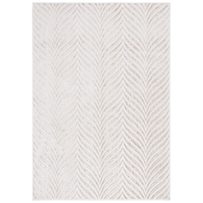Jeziel Performance Abstract Rug, Rectangle 4' x 6'