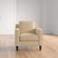 Fauteuil en cuir fleur Nalston-215476484