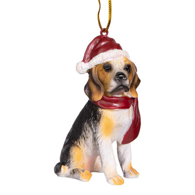 Beagle Dog Holiday Ornament