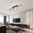 Gold LED Adjustable Fixed Track Lighting Head-129675230