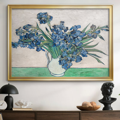 Irises-Vincent van Gogh-Framed Gallery Wrapped Canvas-1890