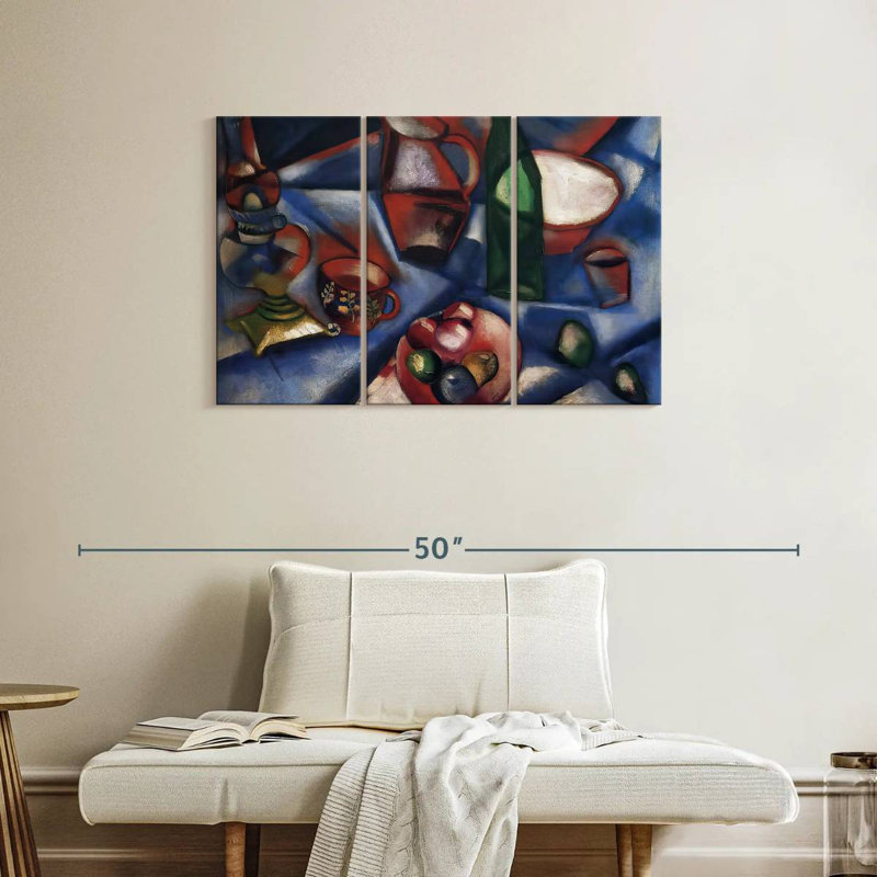 Nature morte 1912, H 24 po x l 38 po