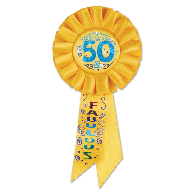 50 & Fabulous Rosette