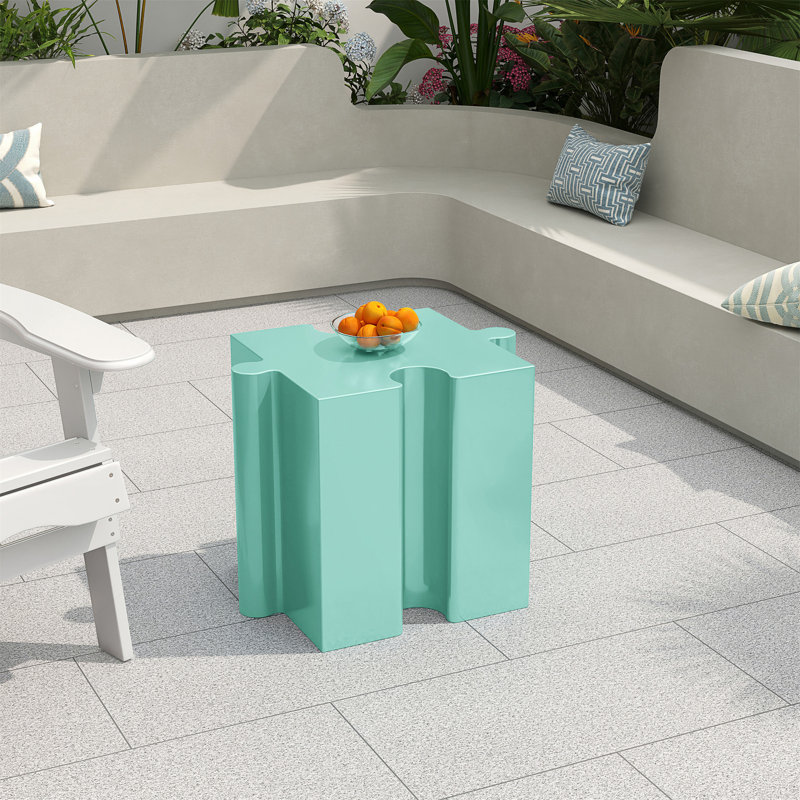 Table d'appoint Modular Art, Vert clair