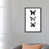 Distressed Black Framed