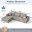 Canapé modulaire 108 po avec canapé en forme de L et canapé modulaire 108 po-1424671172-1424671227