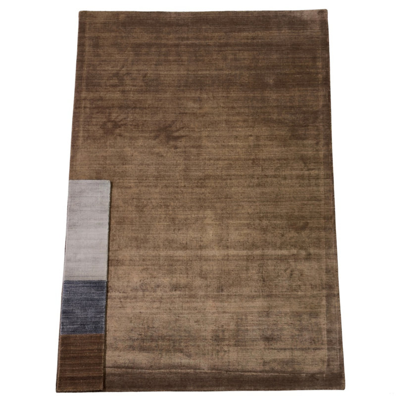 Gloria Area Rug in Brown, Rectangle 5' x 7'6"