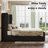 Deep Tufted Headboard Upholstered Wingback Bed-1104464853-1104464875