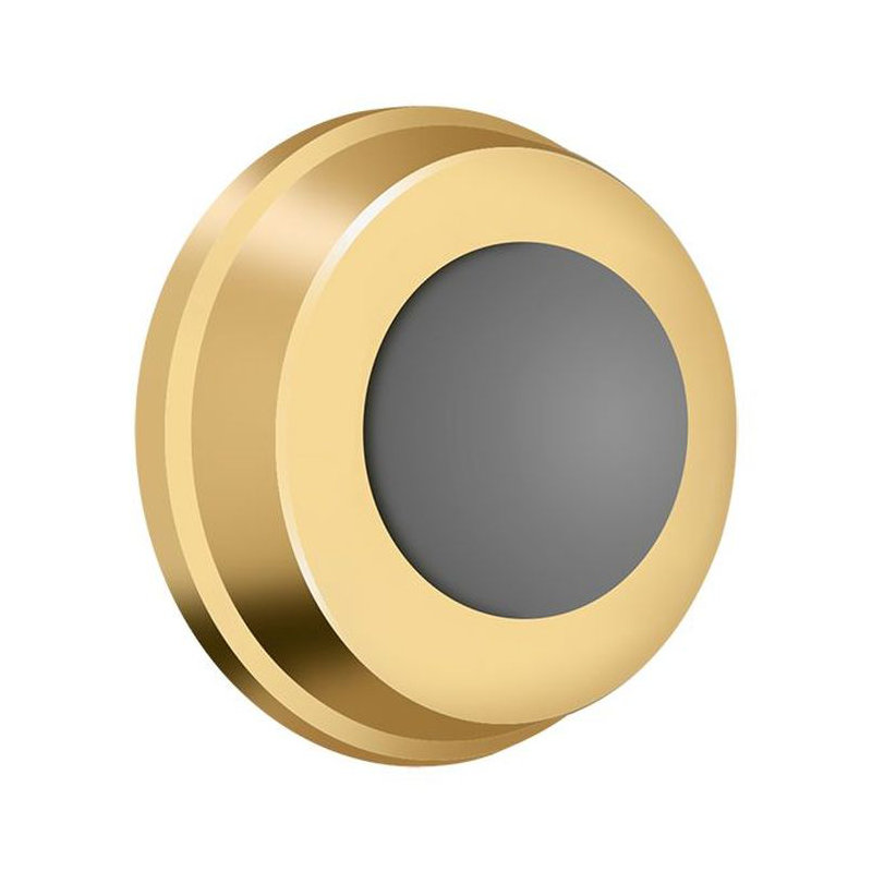 Door Stop, PVD Polished Brass
