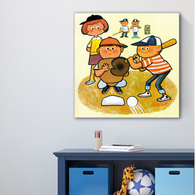 Baseball Team Framed Print