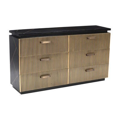 Commode 6 tiroirs Halima