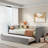 Upholstered Daybed With Pop Up Trundle-1434128549