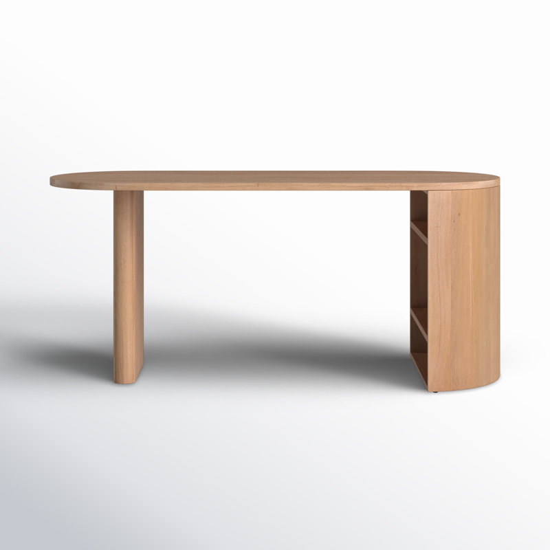 Theo Solid Wood Writing Desk