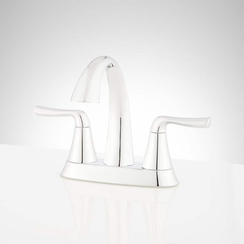 Provincetown 1.2 GPM Centerset Bathroom Faucet with Metal Lever Handles and Pop-Up Drain Assembly, Chrome