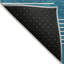 Tapis bleu sarcelle lavable intérieur / extérieur Velina -977516145