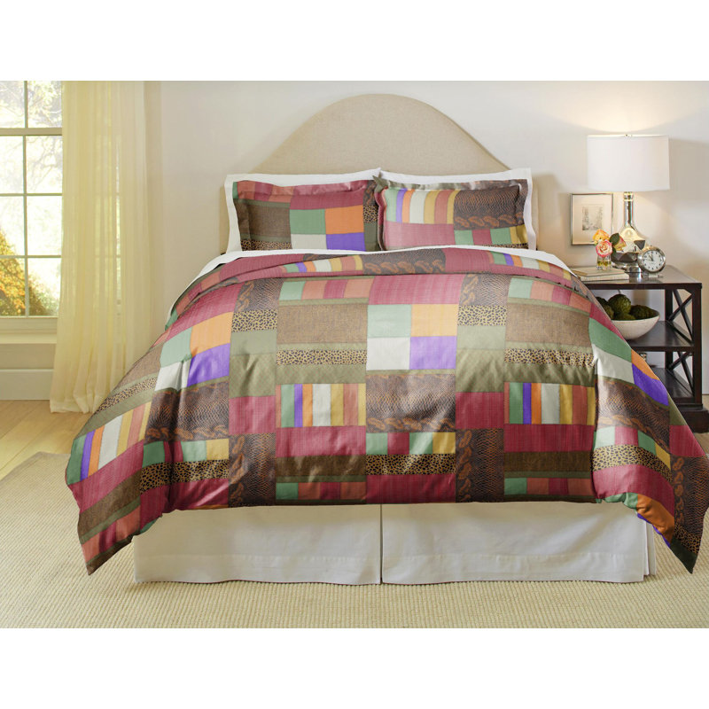 Marrakesh Modern & Contemporary Cotton Patchwork Duvet Cover, Twin / Twin Extra Long