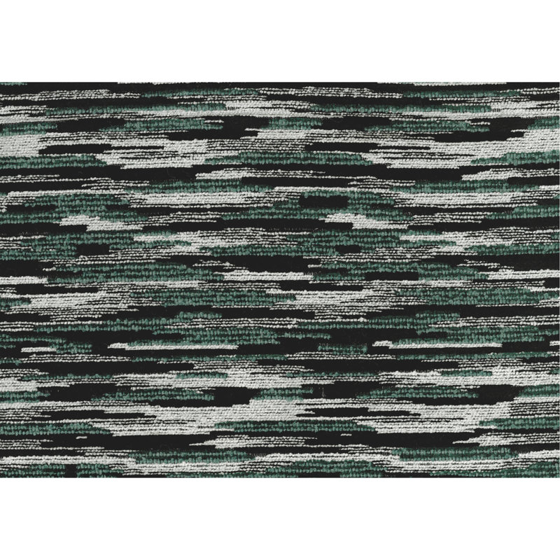 Pouf en tissu multicolore de 16 po X, antidérapant, nettoyage des taches seulement 16 po carré entièrement assemblé, capacité de 300 lb, tissu, 100%
