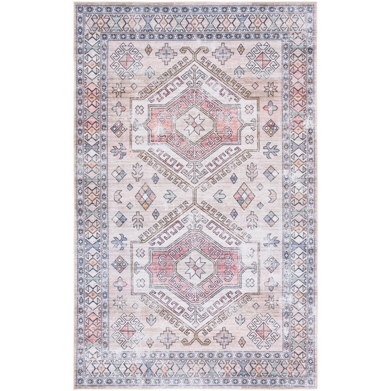 Tucson Performance Machine Washable Oriental Rug, Rectangle 5' x 8'