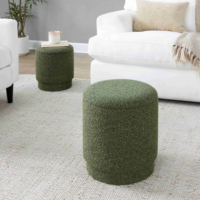 Ensemble de repose-pieds en tissu