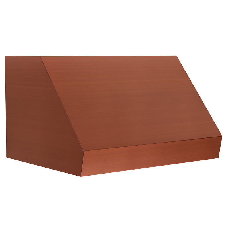ZLINE 30" Fingerprint Resistant Stainless Steel Convertible Vent Under Cabinet Range Hood (8685S-30), Copper, 36"