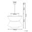 Anesa 1 - Light Natural Novelty Pendant